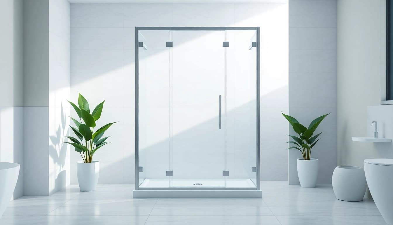 Erleben Sie die stilvolle dusche 100x100 in einem modernen Badezimmer mit eleganten Details.