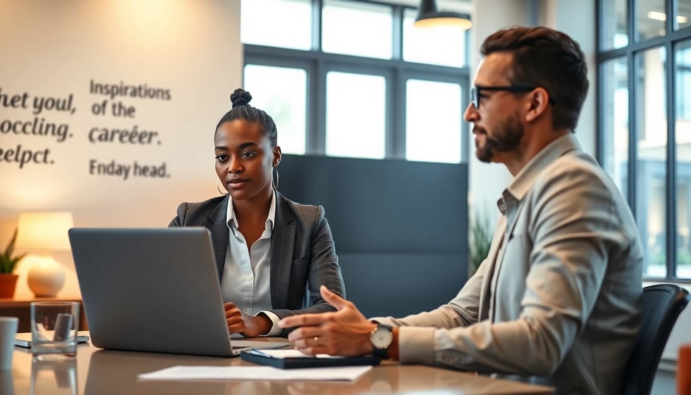 How to find my perfect career with guidance in an inspiring workspace.
