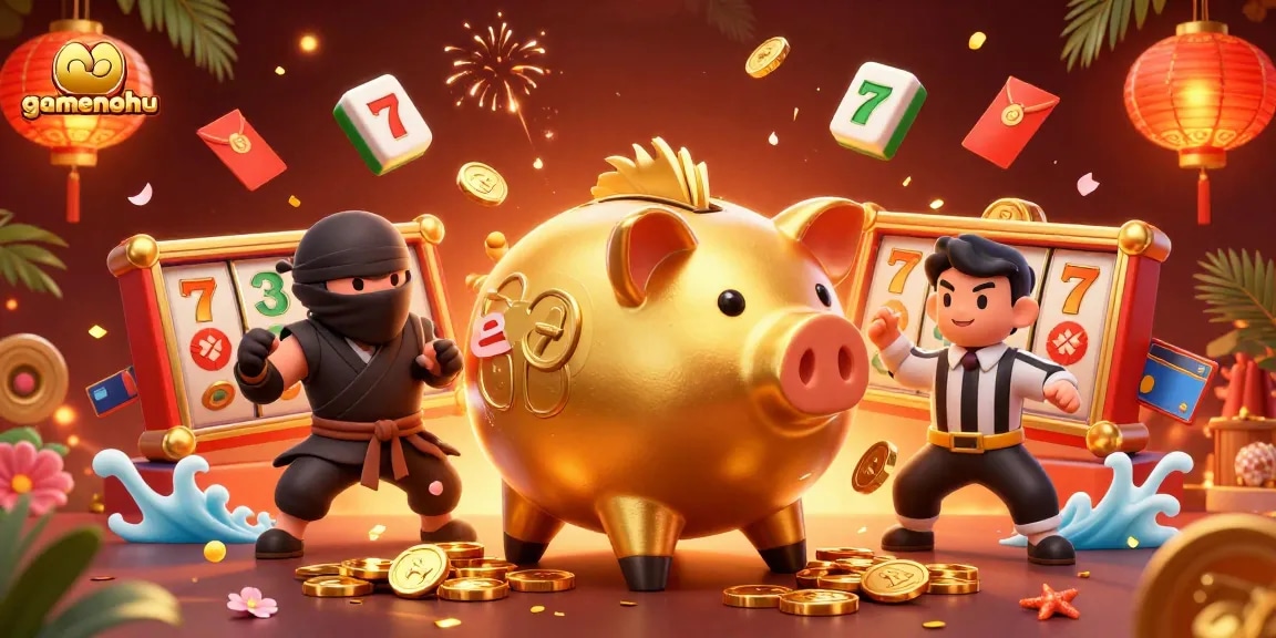 Engage with gamenohu and experience the vibrant world of casino wins featuring dynamic characters and slot reels.