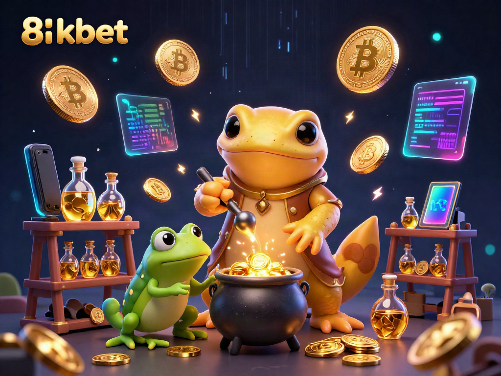 Experience the thrill of winning with 8xbet's vibrant casino scene featuring magical alchemy.