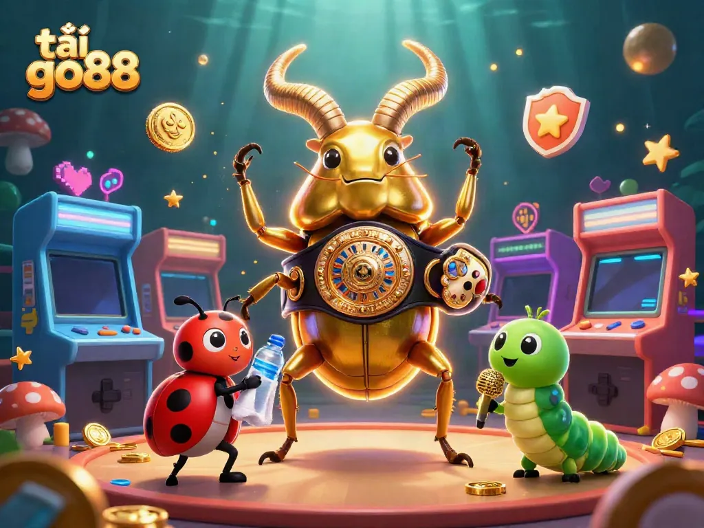 Engage with the fantastic experience of tải go88 through vibrant casino gaming illustrated in 3D.