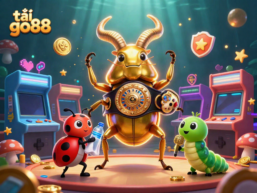 Engage with the fantastic experience of tải go88 through vibrant casino gaming illustrated in 3D.