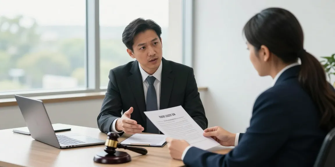 Attorney discussing Forsyth County GA DUI arrests with client in a modern office