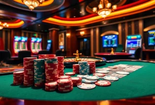 Experience thrilling gameplay at https://99okwin.live with vibrant poker tables and roulette wheels.