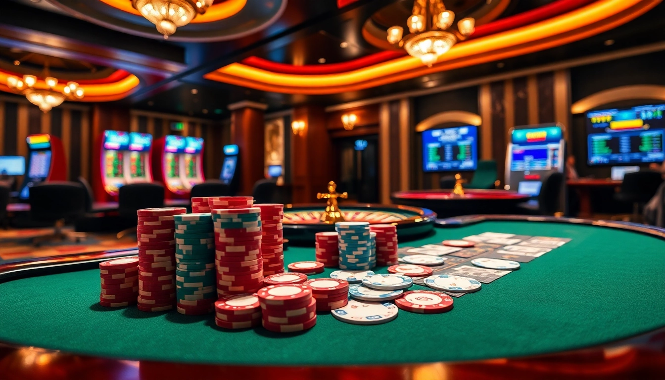 Experience thrilling gameplay at https://99okwin.live with vibrant poker tables and roulette wheels.