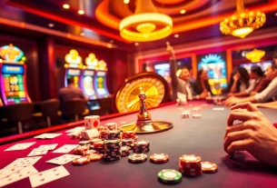 Engaging players at a vibrant casino table with featured elements from https://sv88s.pro.