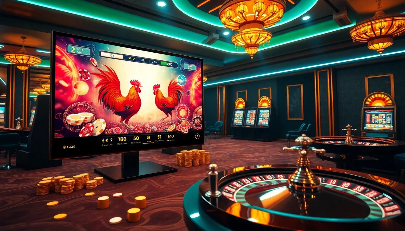 Watch thrilling rooster fights and casino games on https://sv388win.live in stunning Full HD.