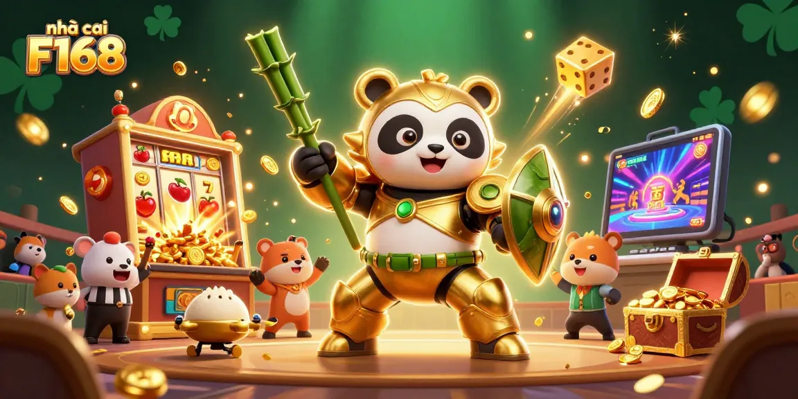 Experience the thrill of nhà cái F168 with engaging 3D casino action and vibrant game elements.