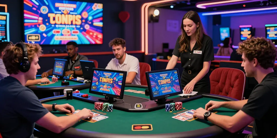 Players at casinos that accept credit cards enjoying a vibrant online gaming experience with Visa and Mastercard transactions.