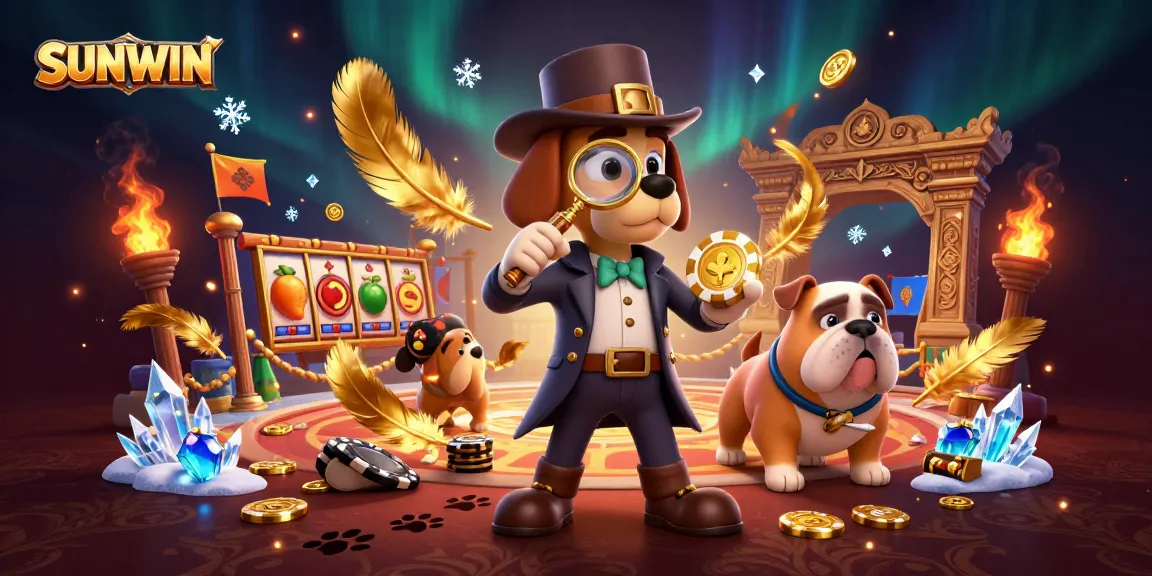Experience thrilling gaming adventures with SUNWIN as the detective uncovers treasure clues.